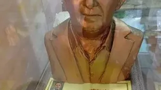 سردیس ابوالفضل گودرزوند چگینی در موزه مردم‌شناسی رودبار نصب شد