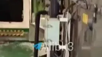 تصاویری جدید از یک کشتی مورد اصابت قرار گرفته در تنگه هرمز