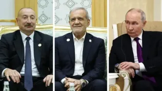 تاکید بر گسترش همکاری ها در نشست سه جانبه ایران روسیه و آذربایجان