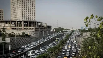ترافیک نیمه‌سنگین در ۳ محور پرتردد تهران