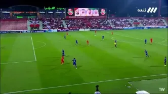 ویدیو: گل اول شباب الاهلی به استقلال توسط لیما