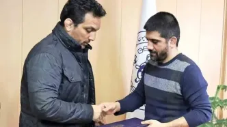 کت‌وشلوارهای گشاد علیرضا دبیر و پژمان درستکار در جوانی