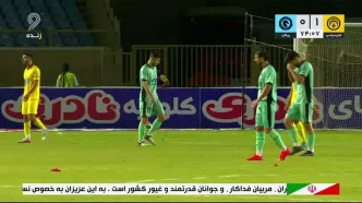 ببینید؛ خلاصه بازی فجر 2 - پیکان 0