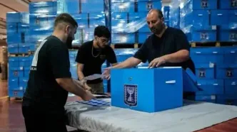 شمارش ۹۰ درصد آرا انتخابات اسرائیل؛ ائتلاف نتانیاهو ۵۳ کرسی، آیزنکوت ۴۸ کرسی و احزاب عربی ۱۹ کرسی