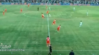 ویدیو| خلاصه بازی خیبر ۰ - پرسپولیس ۰/ پنالتی‌ای که با VAR رد شد، قیچی برگردانی که گل نشد