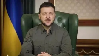 لبخند معنادار زلنسکی به سوالی درباره جنگ آمریکا و ایران و قربانی شدن او برای مشکلات ترامپ/ ویدئو