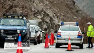 ترافیک نیمه‌سنگین در ۴ محور مواصلاتی منتهی به تهران/بارش باران در ۷ استان