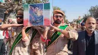 تشییع پیکر شهید امنیت عباس آقایی در قم
