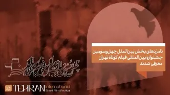 نامزدهای بخش بین‌الملل چهل و سومین جشنواره بین‌المللی فیلم کوتاه تهران معرفی شدند