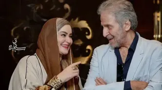 قاب صمیمی ابوالفضل پورعرب و نعیمه نظام‌دوست، دو بازیگر محبوب سینما