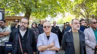 تشییع محسن راستانی عکاس شناخته شده خبری