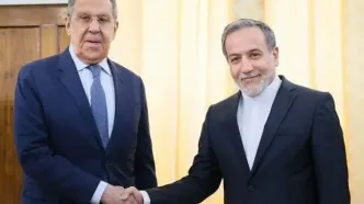 استقبال عراقچی از لاوروف در وزارت خارجه ایران