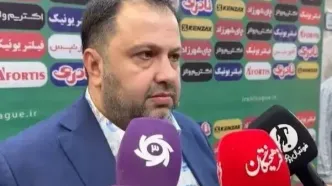 حمله مدیرعامل چادرملو بعد از مردود شدن گل مقابل استقلال