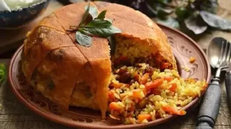 طرز تهیه به پلو مخلوط؛ غذای رنگی پاییزی