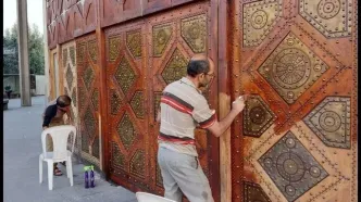 تازه ترین جزئیات از عملیات ترمیم سازه های چوبی مجموعه تئاتر شهر