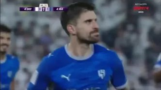 ویدیو: گل دوم الهلال به السد توسط روبن نوس