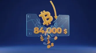 لیکوئید شدن ۵۵۰ میلیون دلار در بازار کریپتو با افت قیمت بیت کوین به زیر ۸۴ هزار دلار