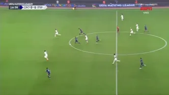 ویدیو: گل اول کرواسی به اسپانیا توسط پرشیچ