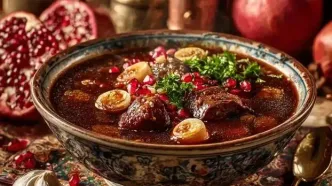 طرز تهیه خورش سیر انار با روش‌های ساده و راحت
