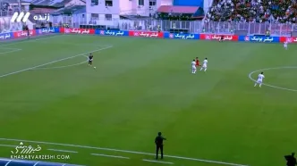 ویدیو| خلاصه بازی نساجی ۰ - پرسپولیس ۱