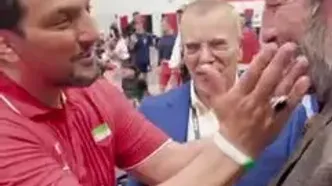 ببینید؛ پسر غلامرضا تختی در لاس‌وگاس مشاهده شد
