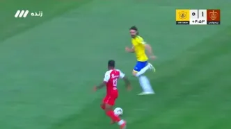 ویدیو گل اول پرسپولیس به صنعت نفت آبادان توسط بیفوما
