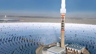 چین به‌دنبال تولید برق خورشیدی در شب