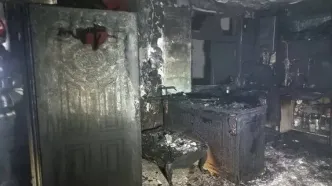 آتش‌سوزی ساختمان مسکونی در شمیران نو