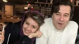 پیمان قاسم‌خانی جواب دخترش که گفته بود بابام بی‌مزه هست رو اینجوری داد/ ویدئو