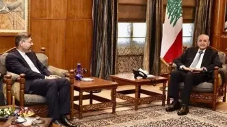 دیدار خطیب زاده با رئیس پارلمان لبنان