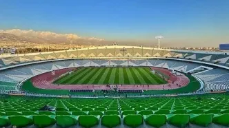 آغاز کاشت چمن هیبریدی در ورزشگاه آزادی