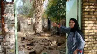 سیل در ایذه به خانه‌ها رسید؛ تصاویری از خسارت‌های مردمی + ویدئو