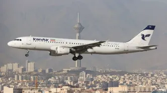 خوش‌آمد گویی به اولین پرواز ایرانی در فرودگاه نجف