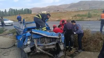 جزئیات تصادف مرگبار در جاده دهلران؛ مرگ نوزادی یک‌ماهه