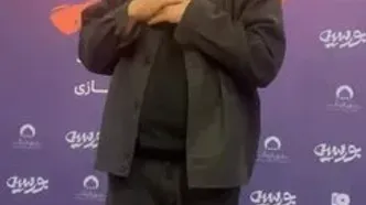 جواد عزتی  و عباس جمشیدی‌فر در اکران بورسیه