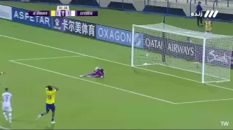 ویدیو: گل دوم استقلال به الغرافه توسط گودرزی