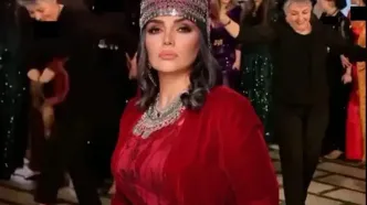 فیلم رقص کردی خانم بازیگران سینما در یک مراسم / از الهام پاوه نژاد تا آناهیتا همتی