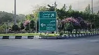 اولین برف پاییزی جاده فشم را سفیدپوش کرد