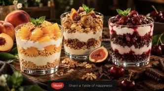 طرز تهیه 3 دسر ساده با کمپوت میوه
