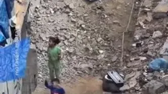 نخستین باران پاییزی بر چادرهای آوارگان