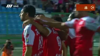 گل دوم پرسپولیس به صنعت نفت توسط علیپور