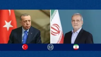 پیام پزشکیان به اردوغان؛ آماده گسترش همکاری با ترکیه برای تأمین منافع مشترک هستیم