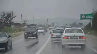 پلیس راه هشدار داد؛ احتیاط در جاده‌های مازندران با ورود سامانه بارشی