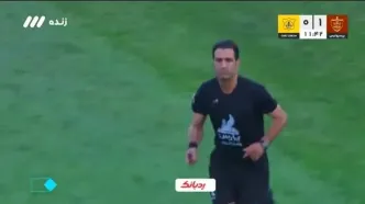 رد پنالتی صنعت نفت توسط VAR مقابل پرسپولیس