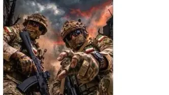 توییت فرماندۀ نیروی زمینی سپاه خطاب به دشمن: ما منتظریم!
