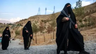 آموزش زنان و مردان جان‌فدا در بوستان طبیعت
