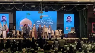 بنیان‌گذار جشنواره بین‌المللی امام رضا (ع) تجلیل شد