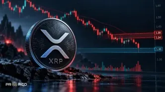 . قیمت ریپل زیر فشار فروش؛ مقاومت ۱.۳۴ دلاری مانع رشد XRP شد