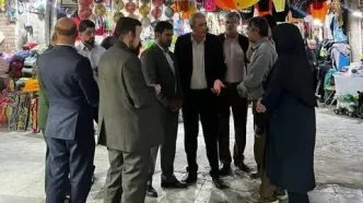بازار تاریخی تویسرکان ساماندهی می‌شود