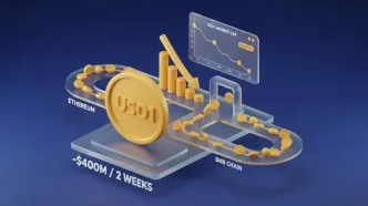 کاهش ۴۰۰ میلیون دلاری ارزش بازار استیبل کوین USD1 در دو هفته